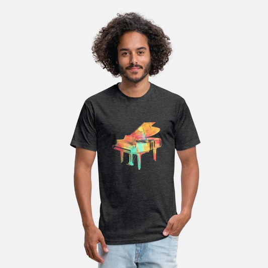 Pianist For Colorful Style Piano
