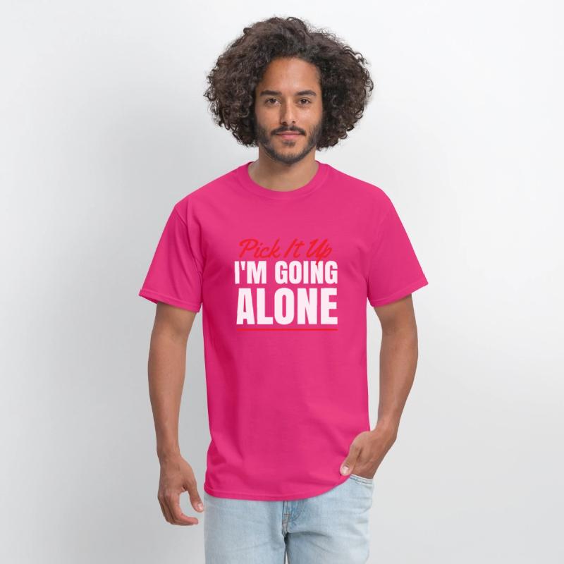 Pick It Up I'm going Alone for Card Game Fan