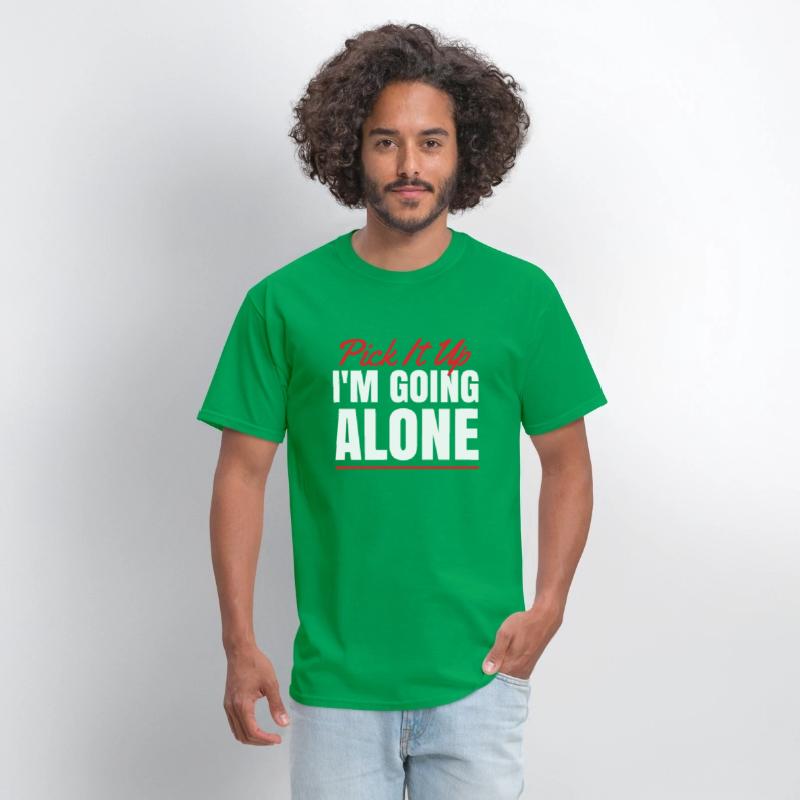 Pick It Up I'm going Alone for Card Game Fan