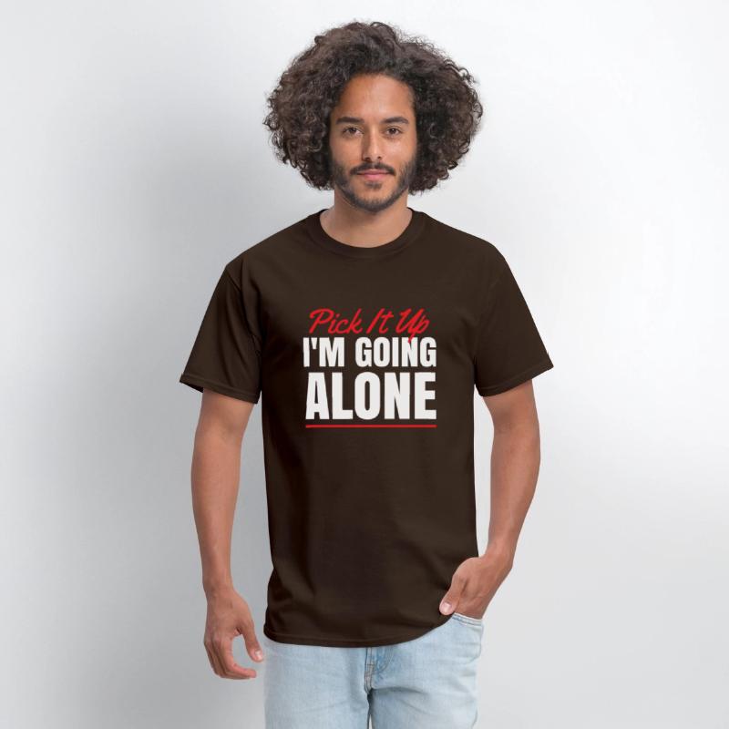 Pick It Up I'm going Alone for Card Game Fan