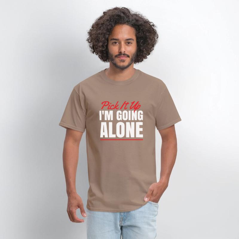 Pick It Up I'm going Alone for Card Game Fan