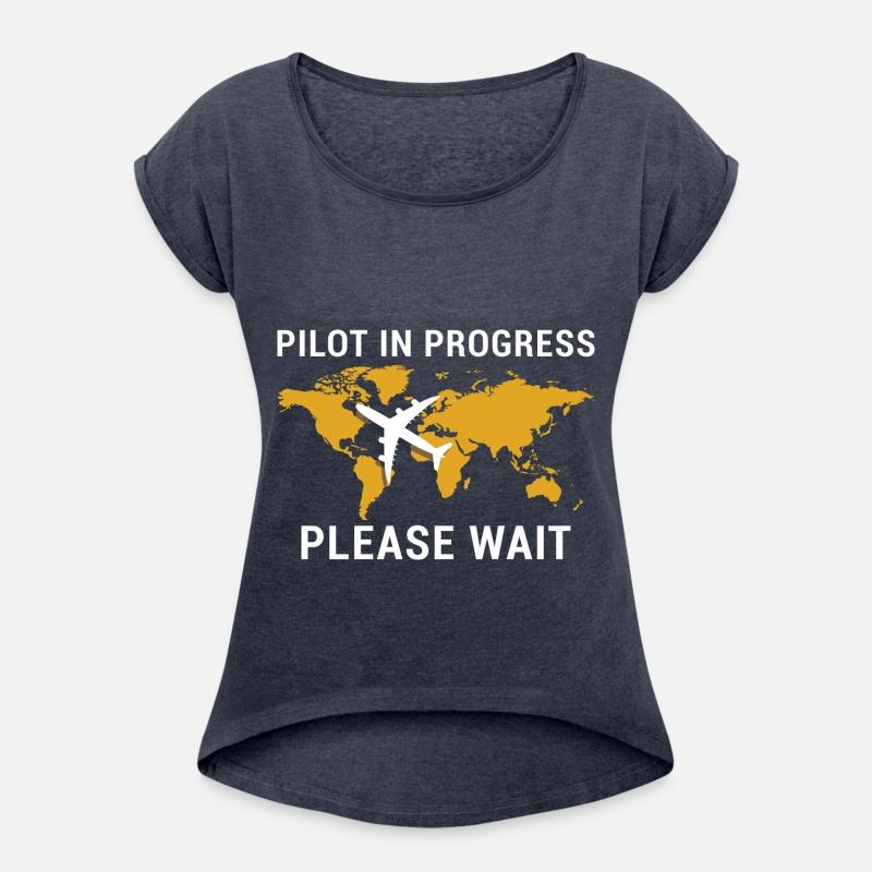 Pilot In Progress Please Wait - Aviation Airplane