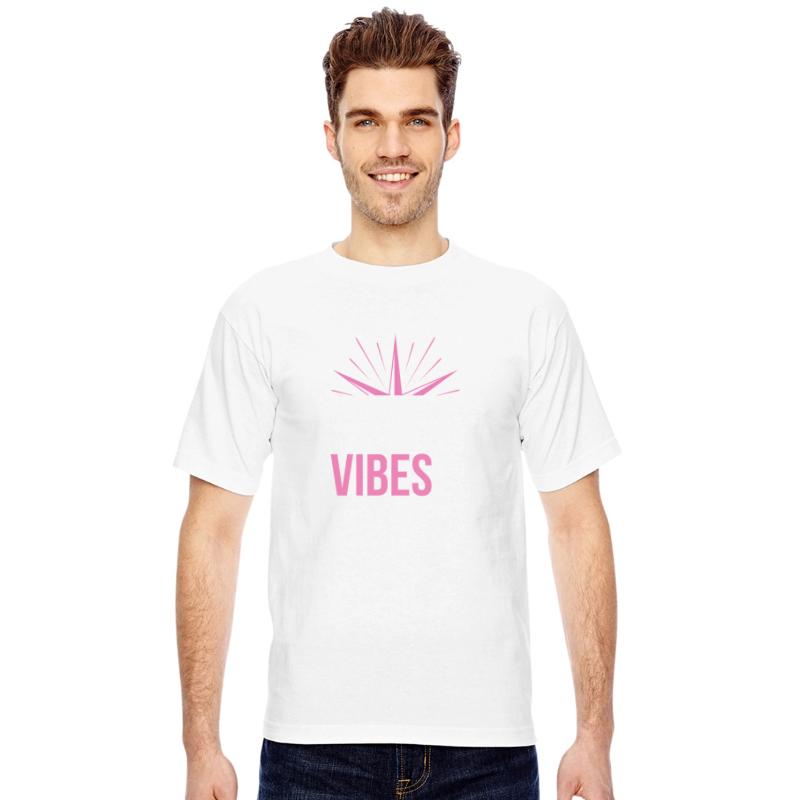 Pink Beach Vibes Quote Design