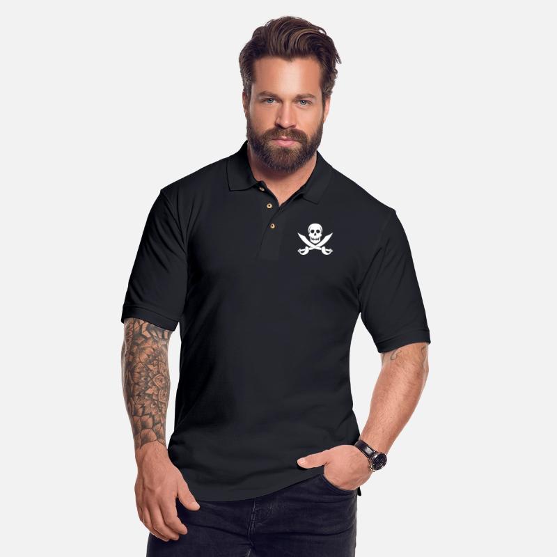 Pirate Two Sabre 2 Swords Skeleton Skull Symbol