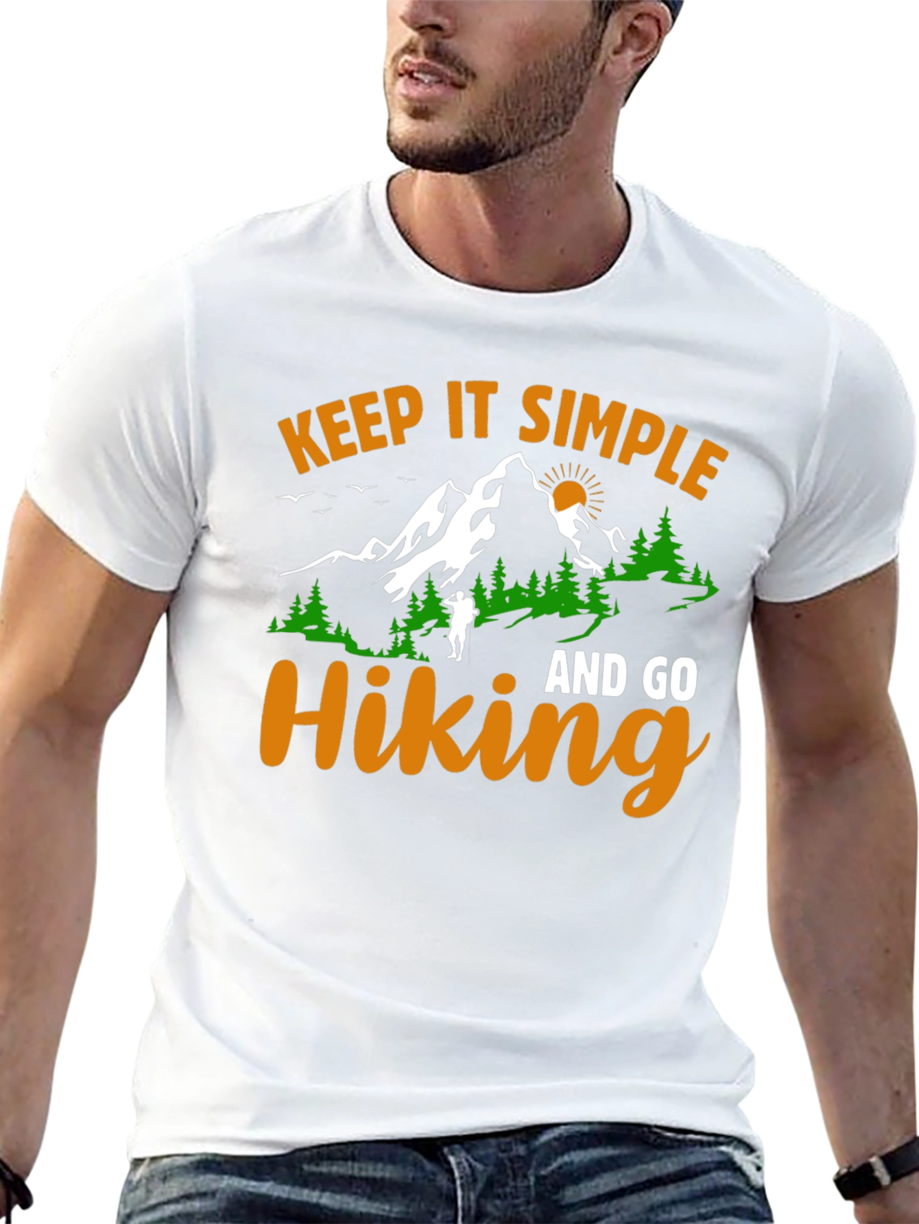 Keep It Simple Hiking Graphic Tee