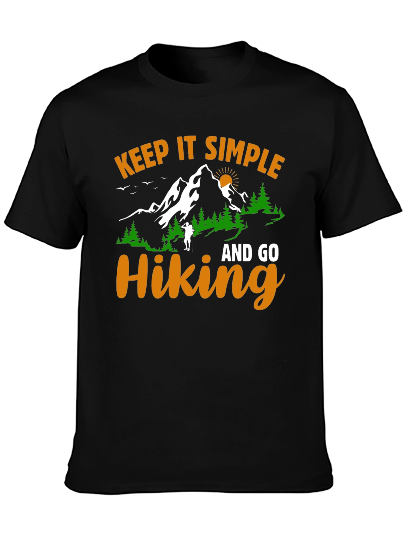 Keep It Simple Hiking Graphic Tee