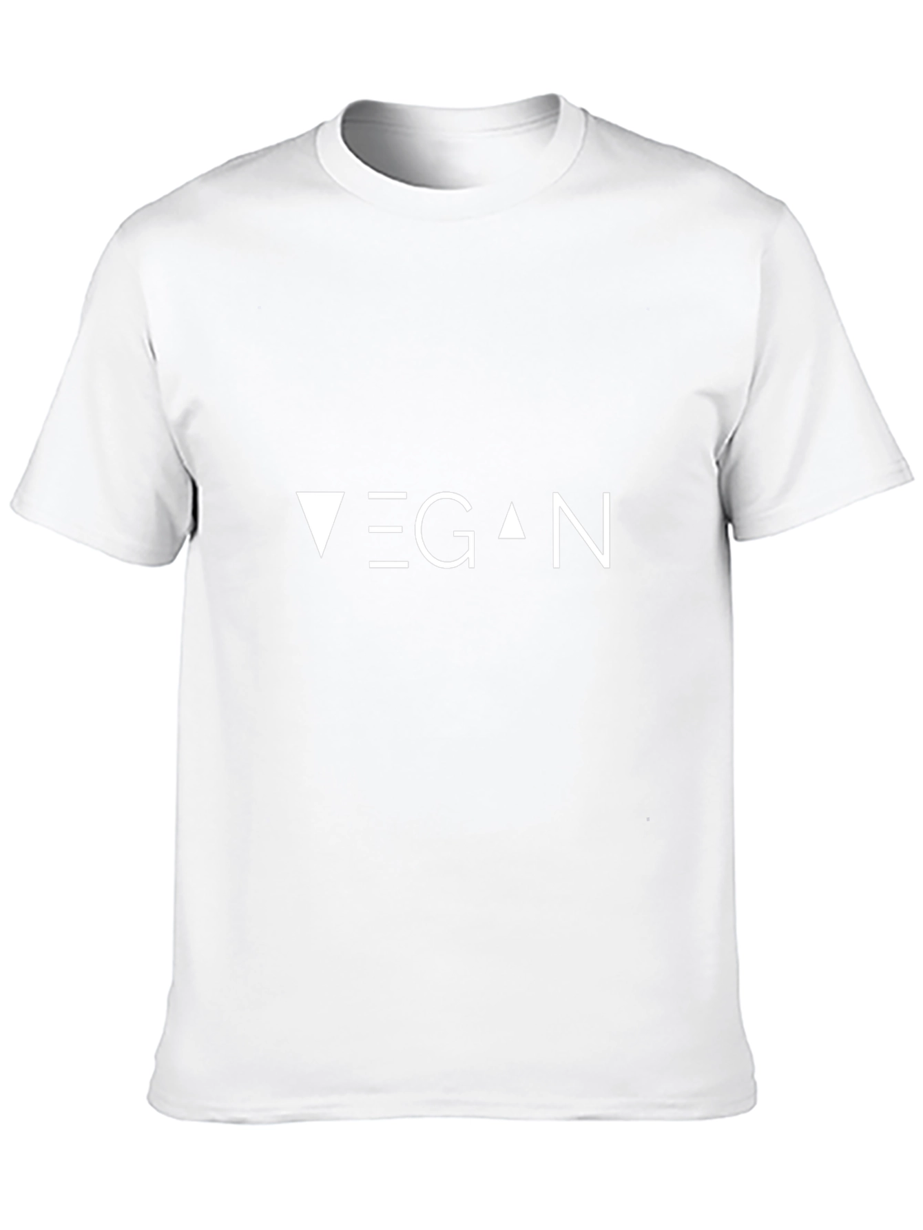 Vegan Geometric Tee - Stylish & Ethical Apparel