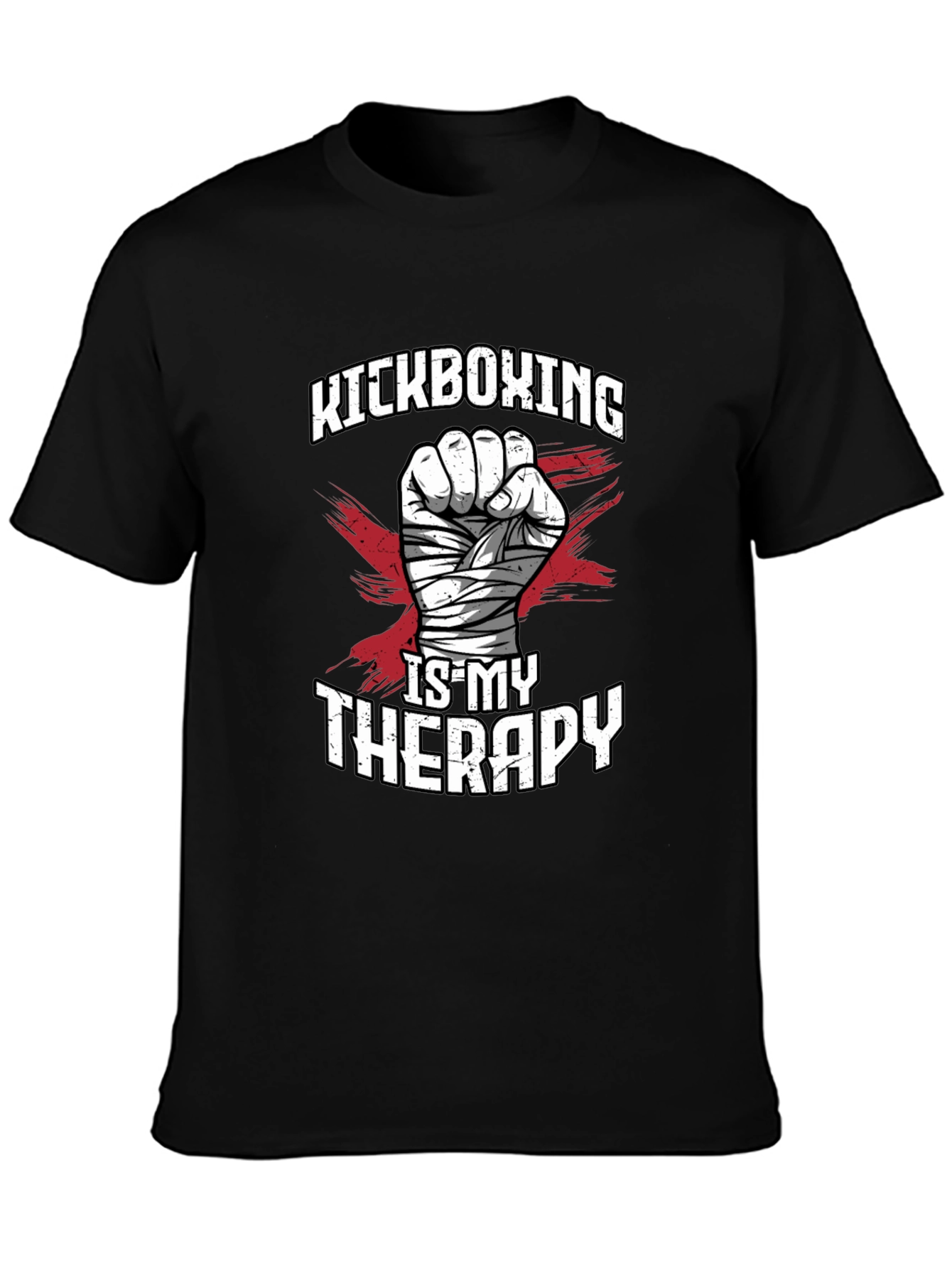 Kickboxing Therapy Graphic Tee