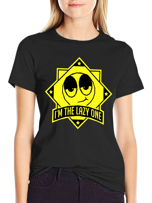 Im the Lazy One Black T-Shirt