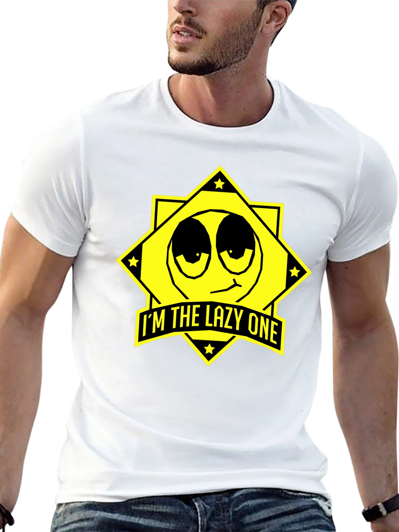 Im the Lazy One Black T-Shirt