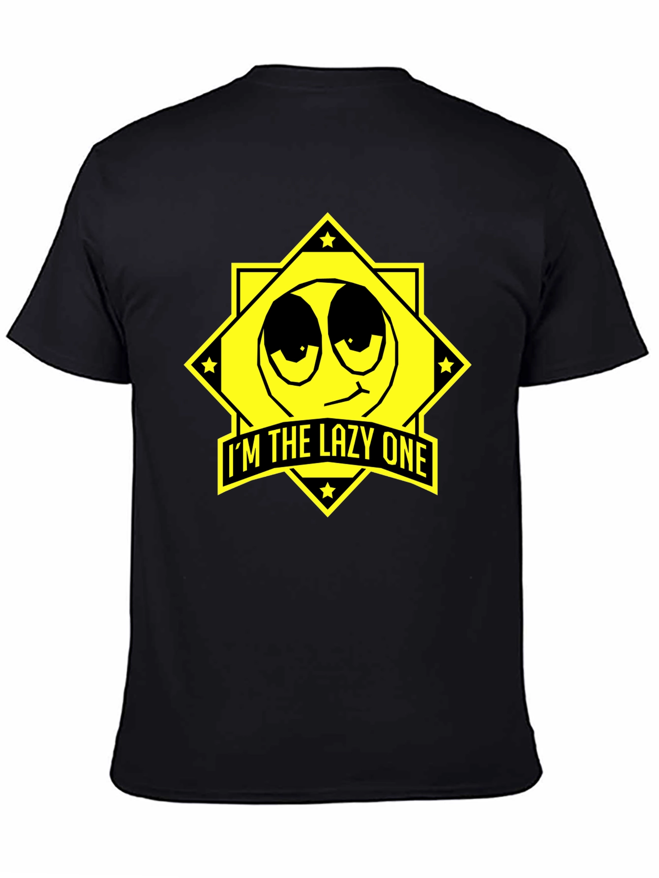 Im the Lazy One Black T-Shirt