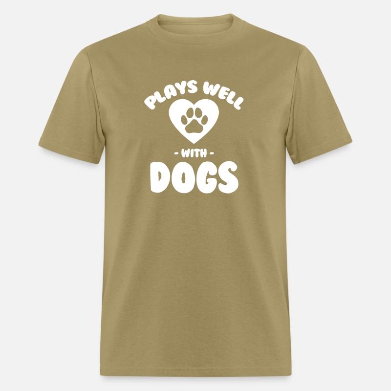 Plays Well With Dogs Funny Dog Walking Canine