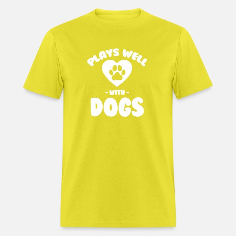 Plays Well With Dogs Funny Dog Walking Canine