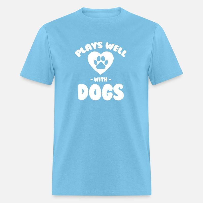 Plays Well With Dogs Funny Dog Walking Canine