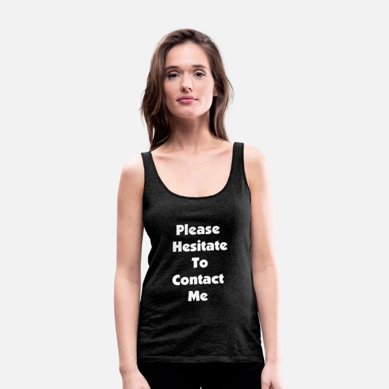 "please hesitate to contact me" in plain white let