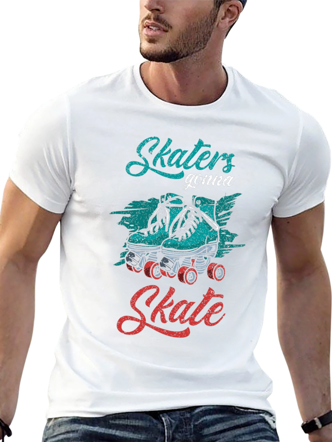 Skaters Gonna Skate Graphic Tee
