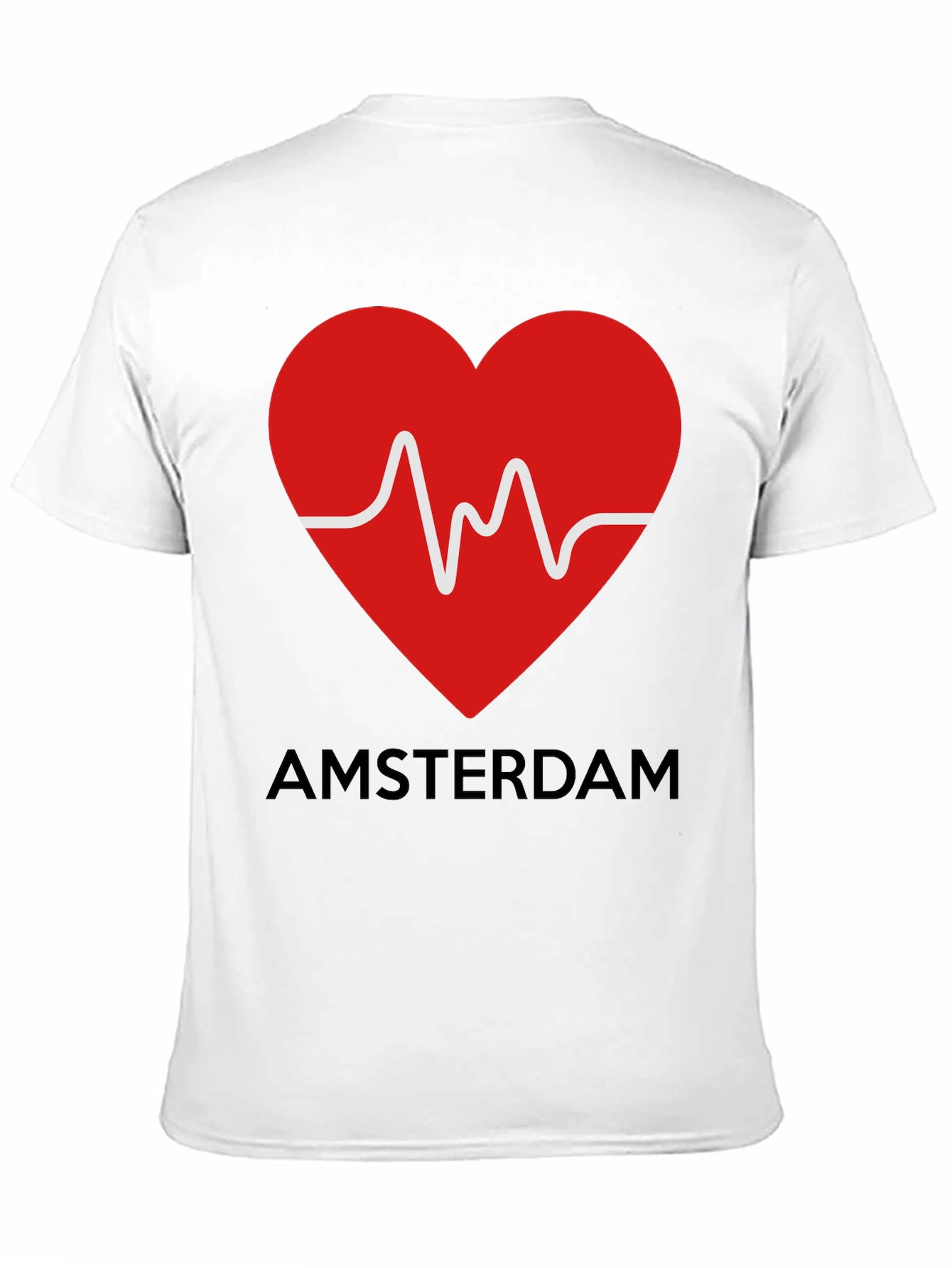 Amsterdam Heartbeat Graphic Tee