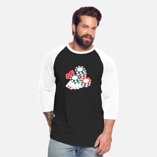 Poker Cards Chips Design for Gambling Poker Fans