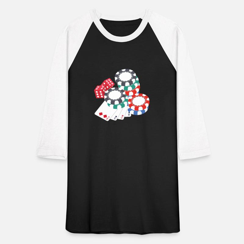 Poker Cards Chips Design for Gambling Poker Fans