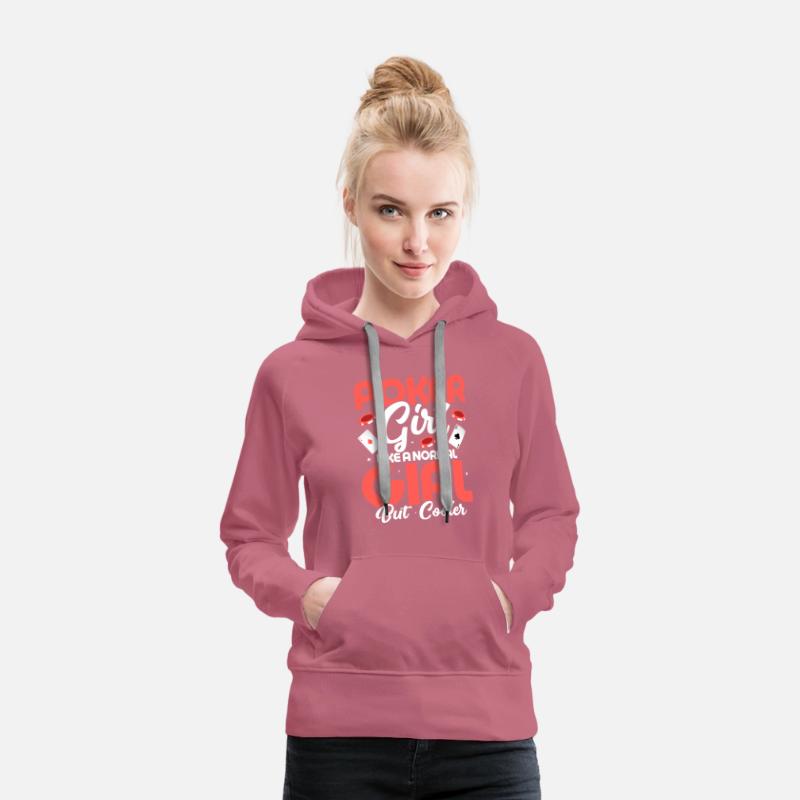 Poker Girl Like A Normal Girl But Cooler Card Play