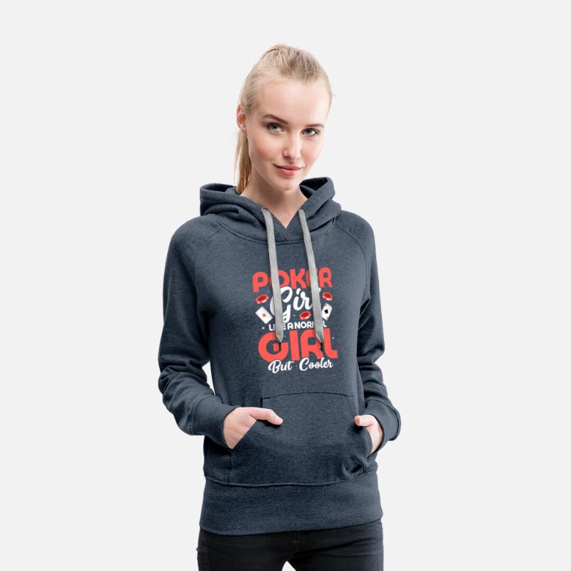 Poker Girl Like A Normal Girl But Cooler Card Play