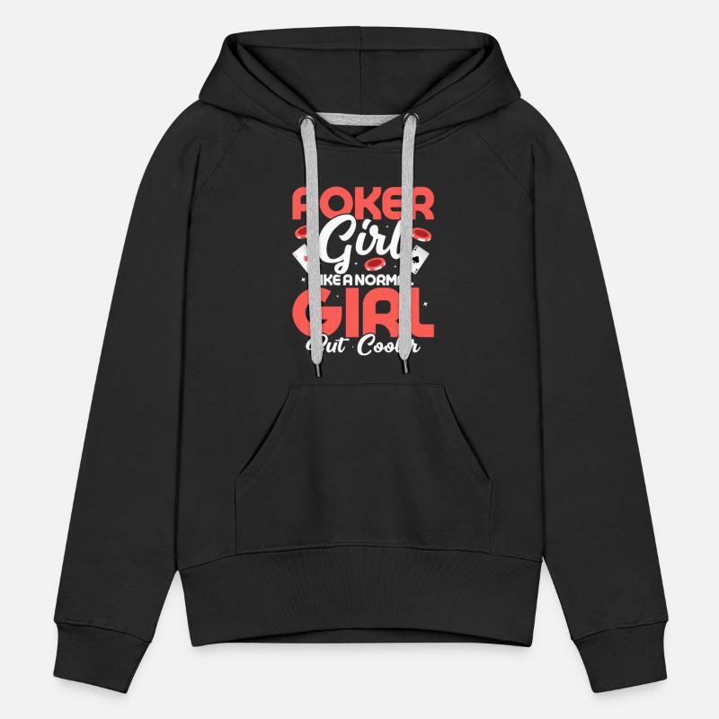Poker Girl Like A Normal Girl But Cooler Card Play