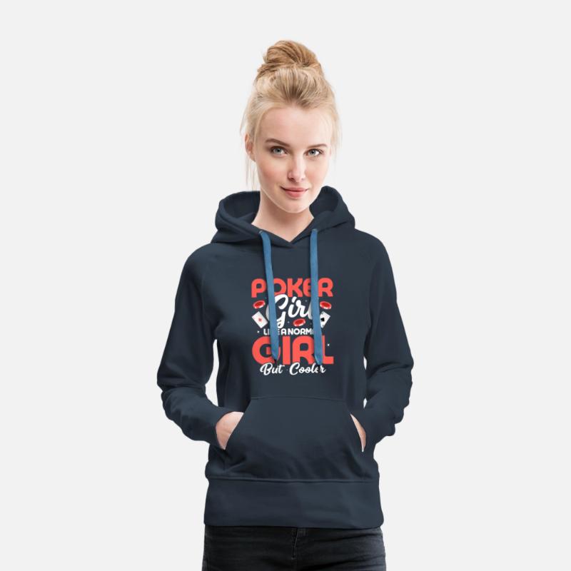 Poker Girl Like A Normal Girl But Cooler Card Play