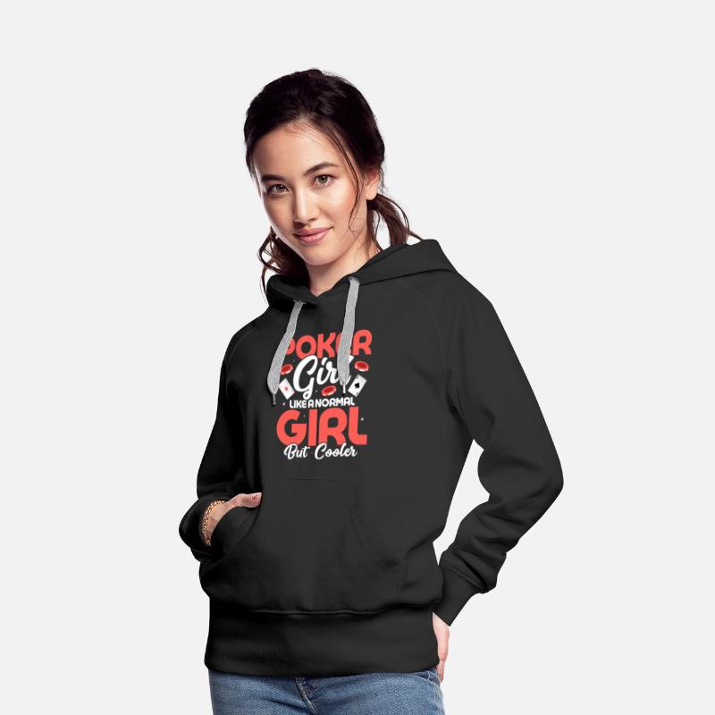 Poker Girl Like A Normal Girl But Cooler Card Play