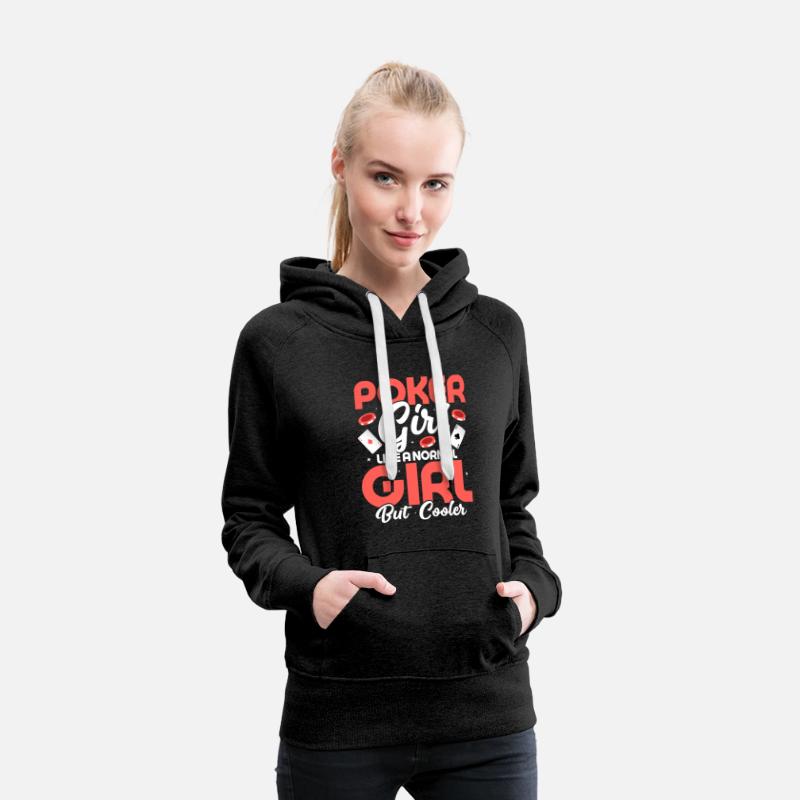 Poker Girl Like A Normal Girl But Cooler Card Play