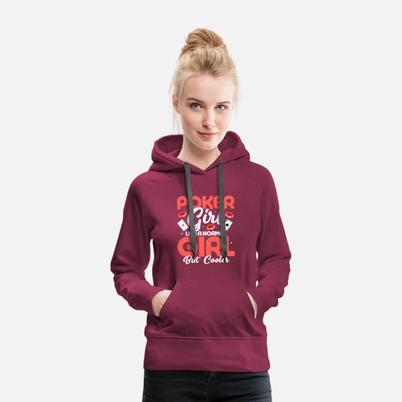 Poker Girl Like A Normal Girl But Cooler Card Play