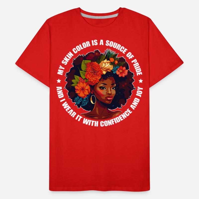 Positive Self Love Affirmation Black Afro Flower G