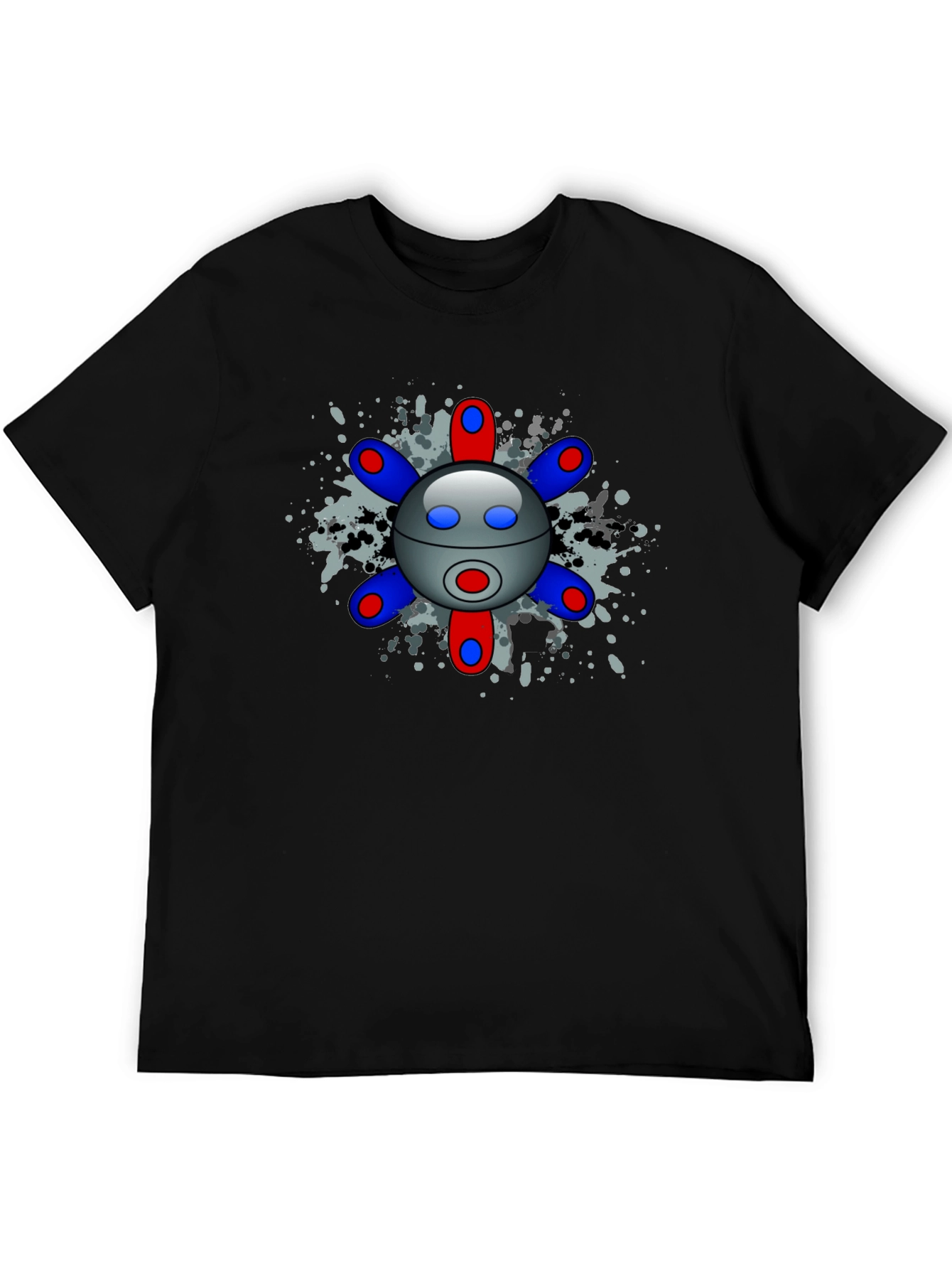Atomic Robot Graphic Tee - Fun Unique Design
