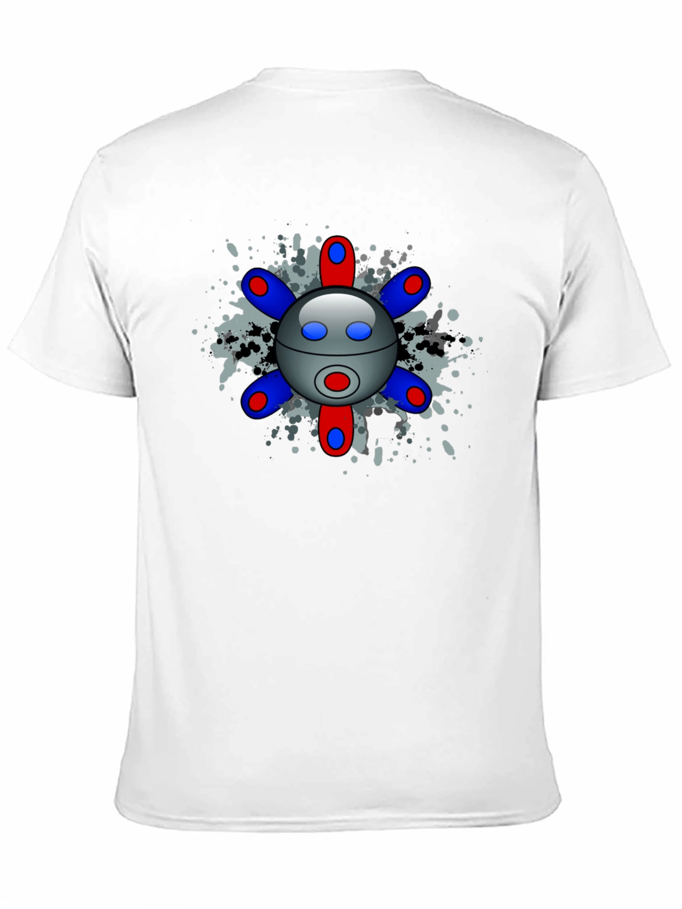 Atomic Robot Graphic Tee - Fun Unique Design