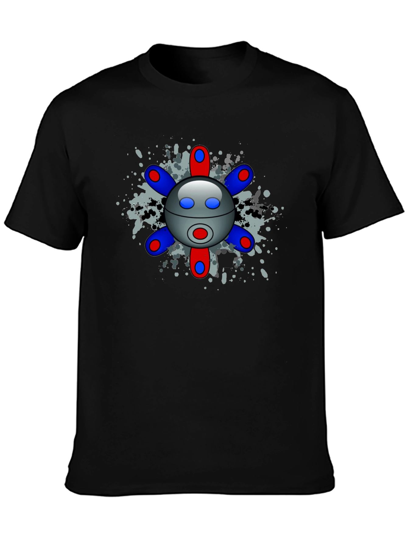 Atomic Robot Graphic Tee - Fun Unique Design
