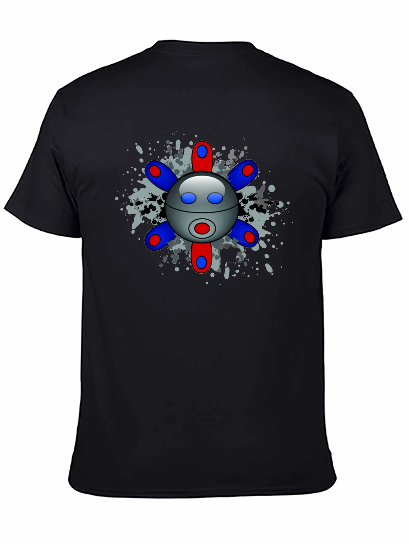 Atomic Robot Graphic Tee - Fun Unique Design