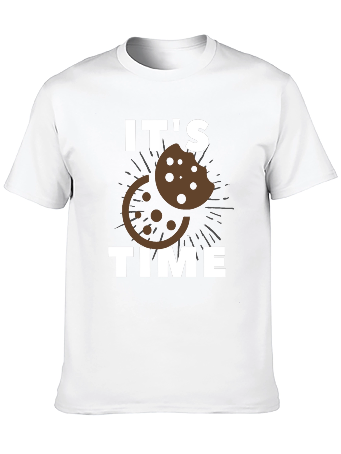 Its Cookie Time Graphic Tee - Black