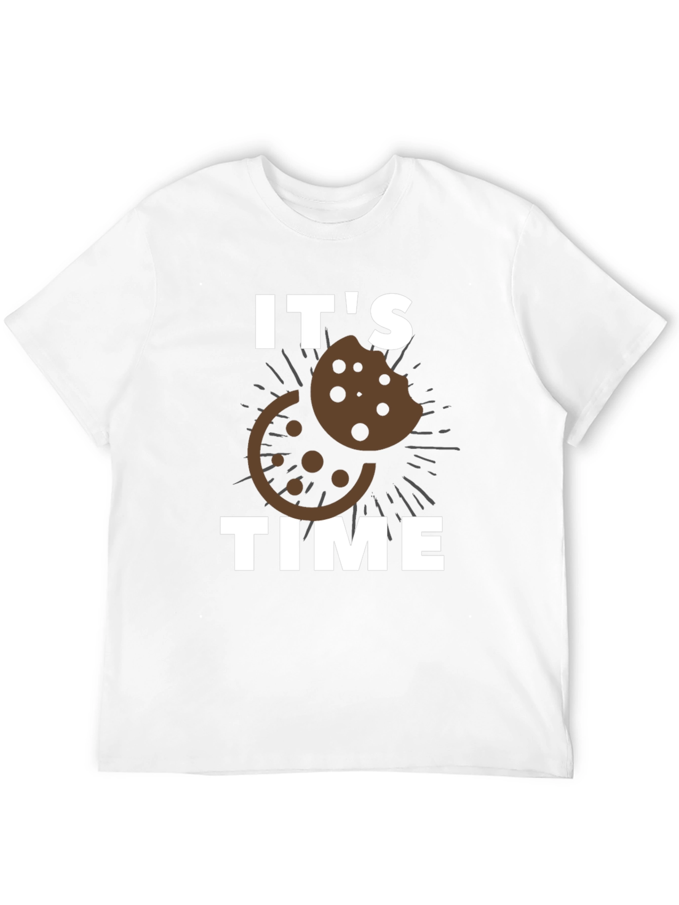 Its Cookie Time Graphic Tee - Black
