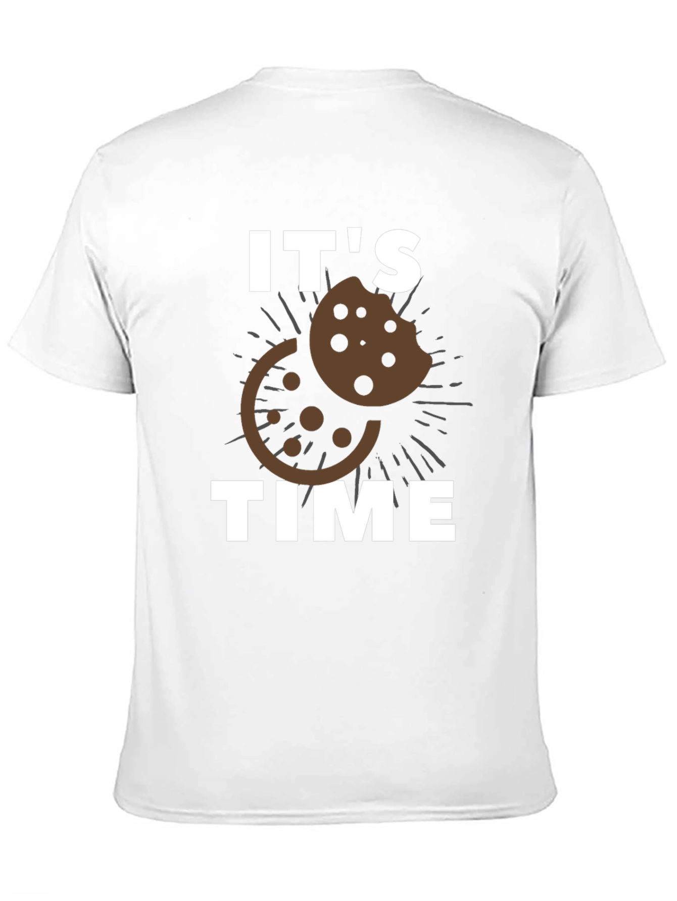 Its Cookie Time Graphic Tee - Black
