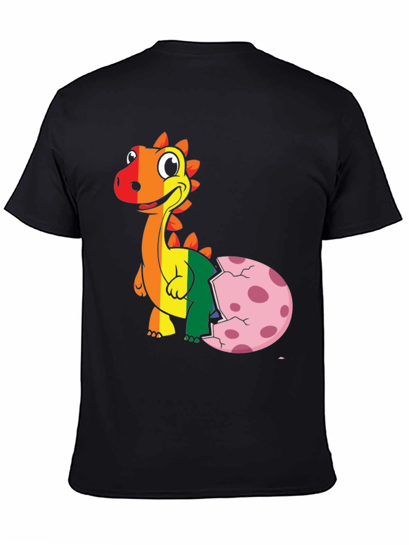 Rainbow Dinosaur Hatching T-Shirt