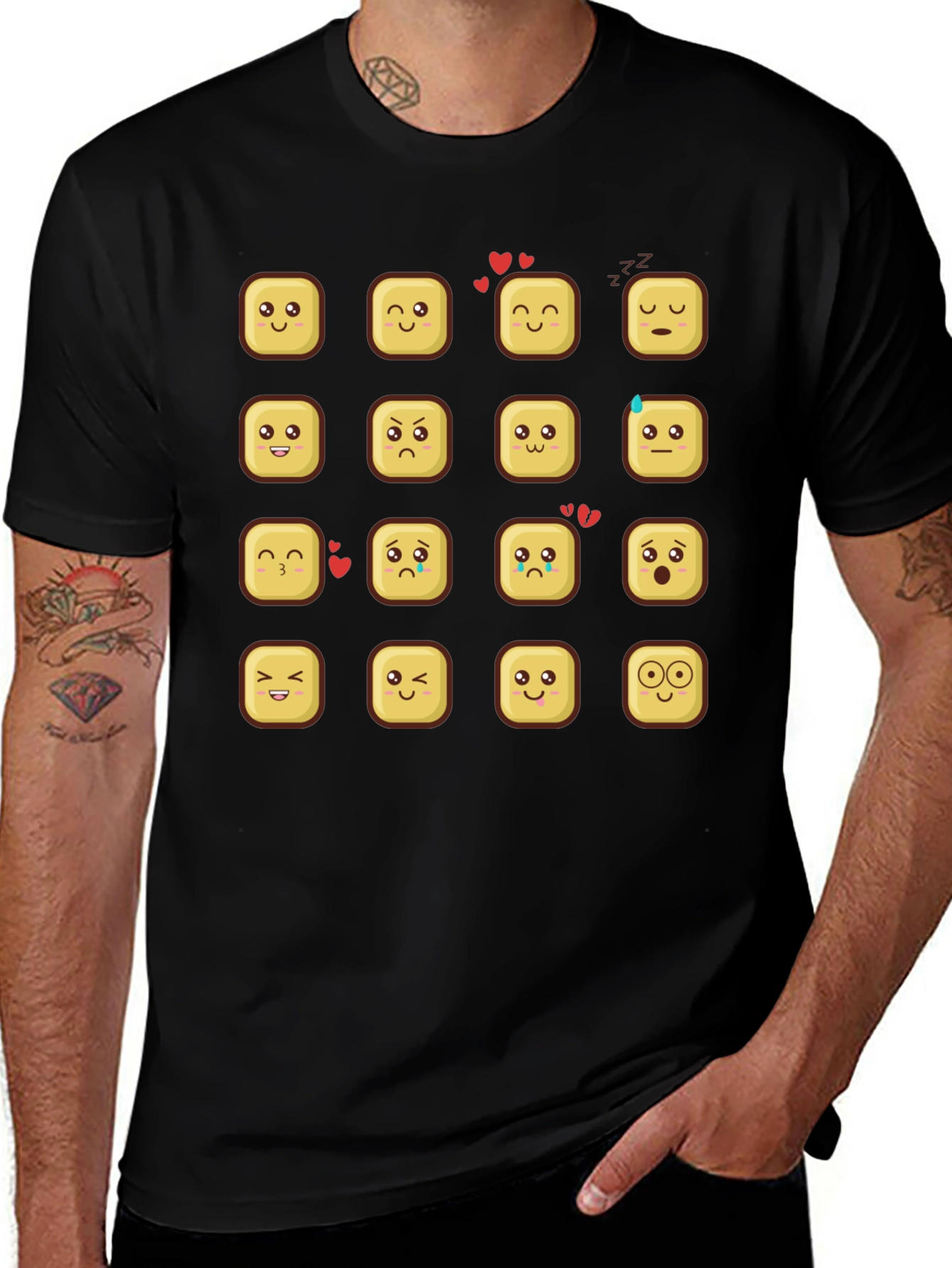 Emoji Mood T-Shirt - Express Yourself!