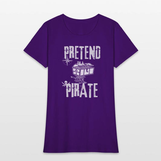 Pretend I'm a Pirate Skull Crossbones Easy Funny H