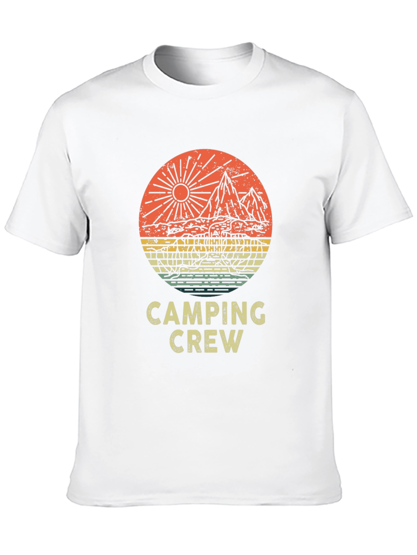 Camping Crew Graphic Tee - Adventure Awaits!
