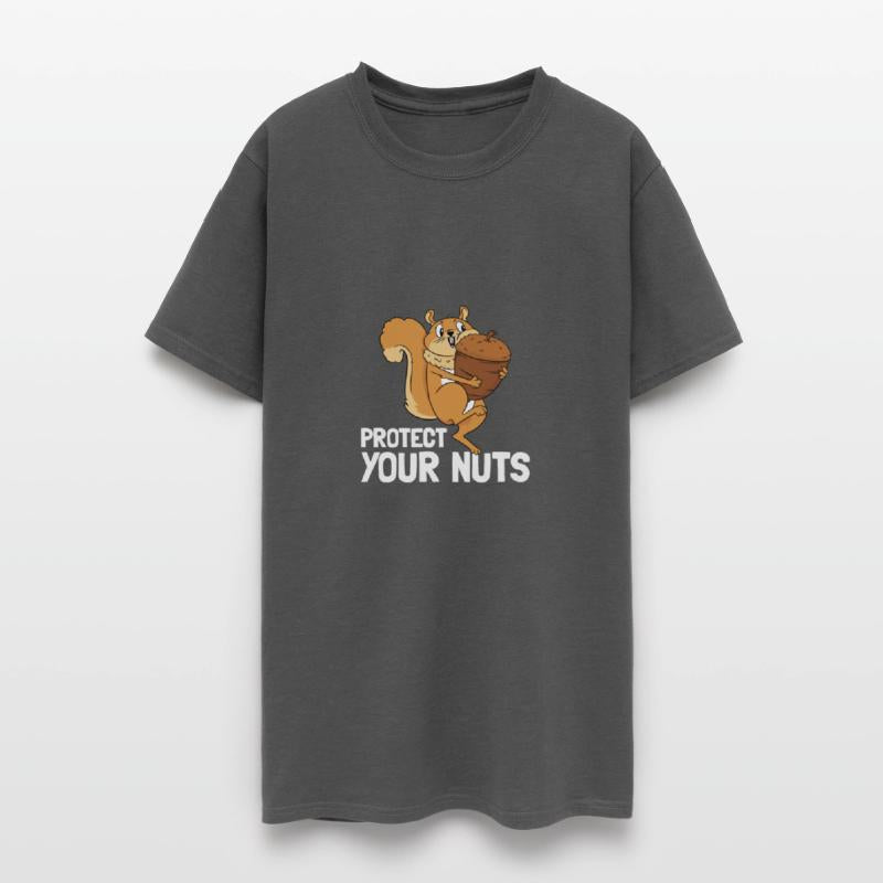Protect Your Nuts Deez Nuts Men's Funny Squirrelfu