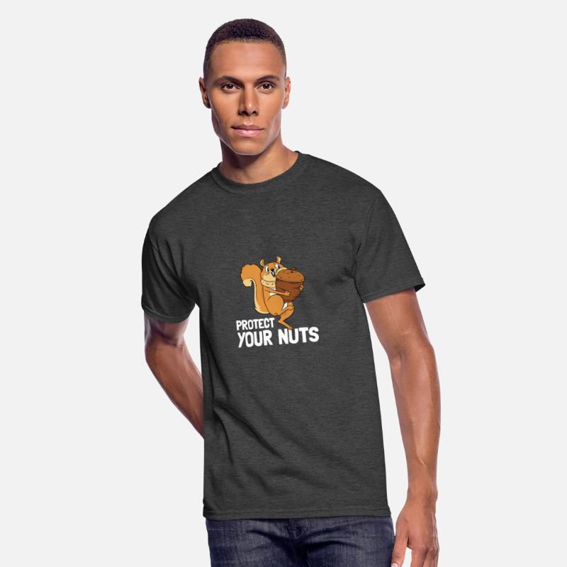 Protect Your Nuts Deez Nuts Men's Funny Squirrelfu