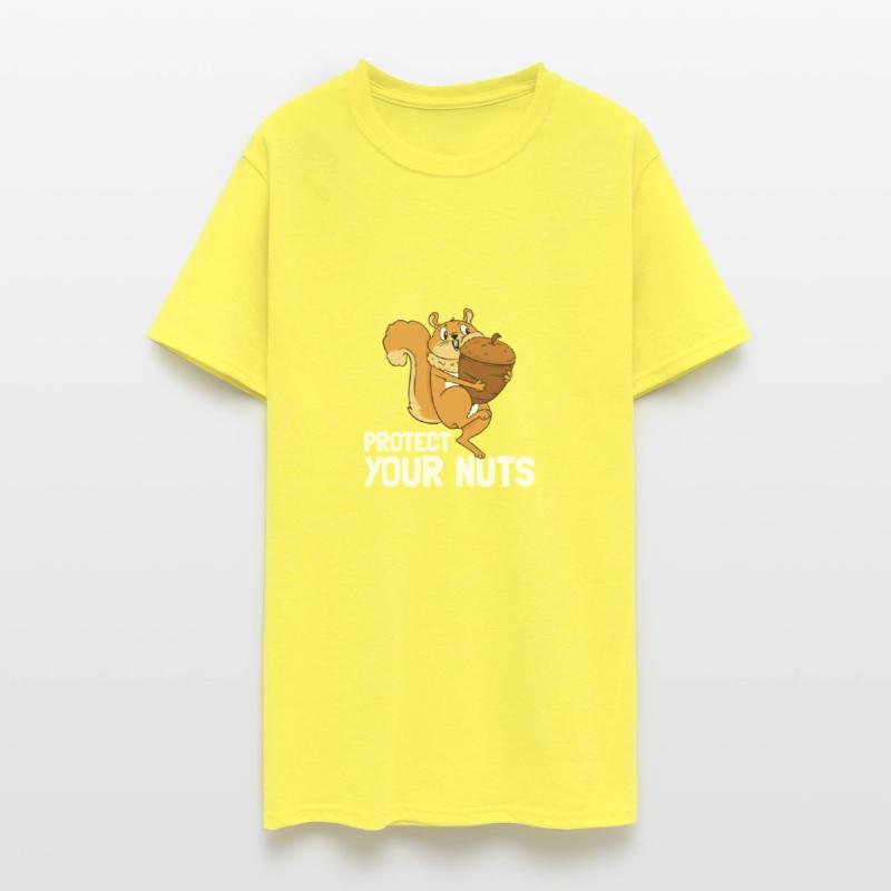 Protect Your Nuts Deez Nuts Men's Funny Squirrelfu