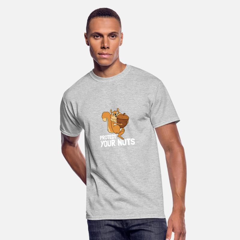 Protect Your Nuts Deez Nuts Men's Funny Squirrelfu