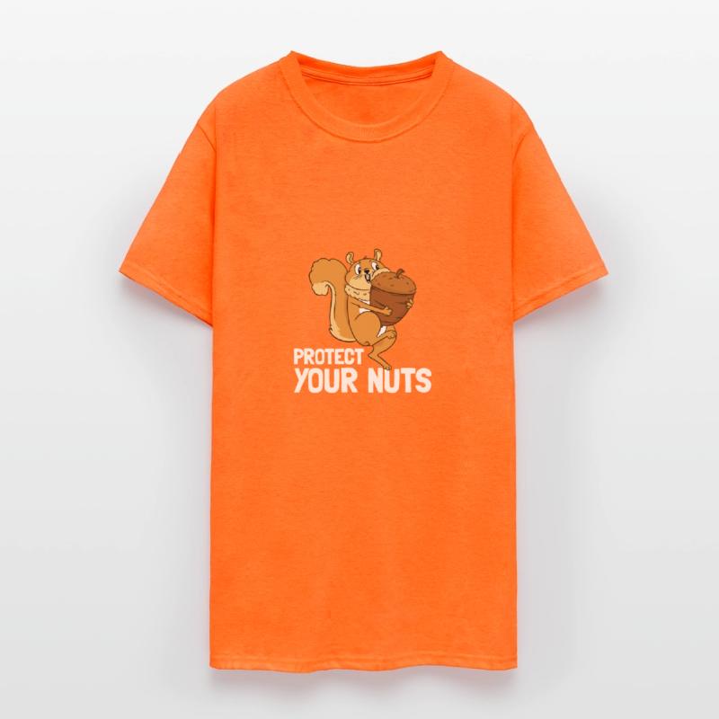 Protect Your Nuts Deez Nuts Men's Funny Squirrelfu