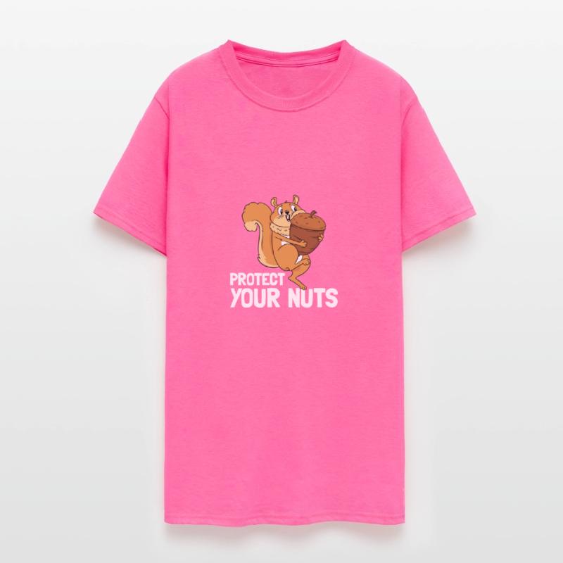 Protect Your Nuts Deez Nuts Men's Funny Squirrelfu