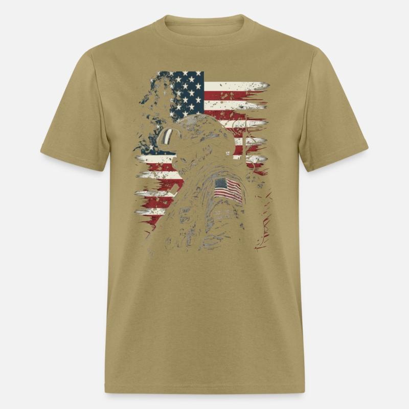 Proud Soldier Stars and Stripes US Flag Veteran