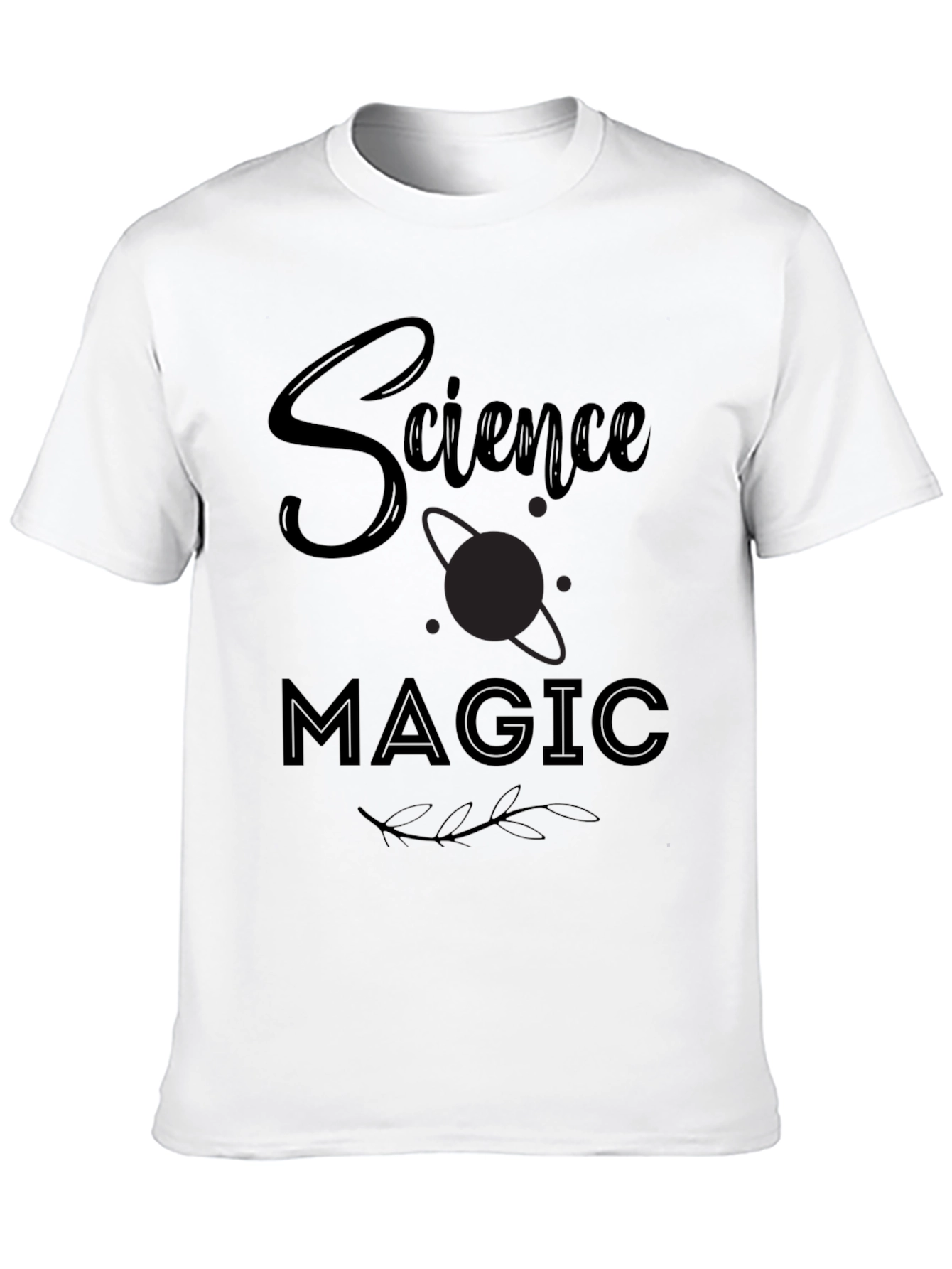 Science Magic Graphic Tee - Unisex Black T-Shirt